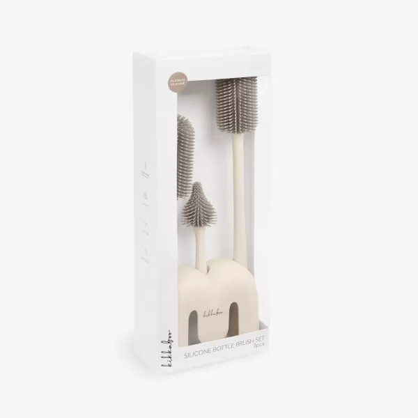 Kikka Boo Platinum set silikonske četke Sand 