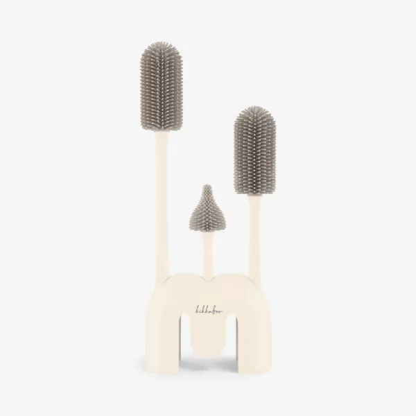 Kikka Boo Platinum set silikonske četke Sand 