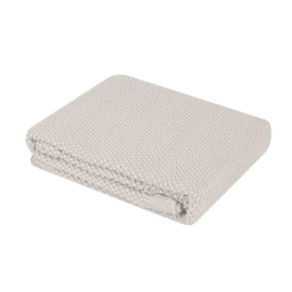 Kikka Boo Pleteno baby ćebence 75x100 Dream Big Beige 