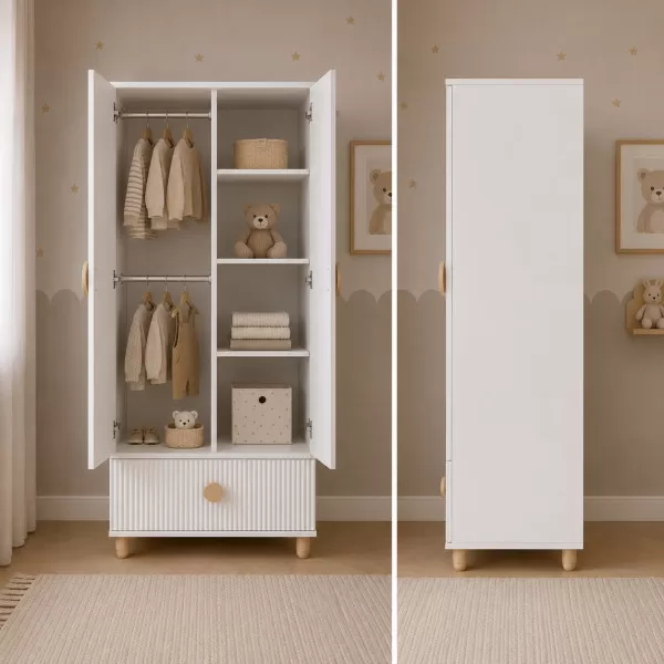 Garderober LOFT – White 