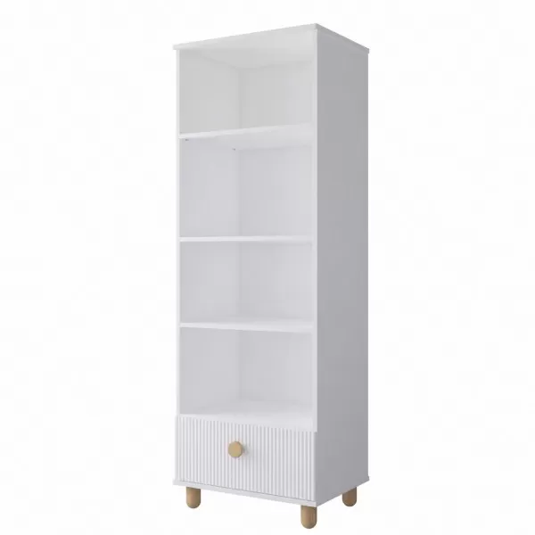 Polica za knjige Loft White 