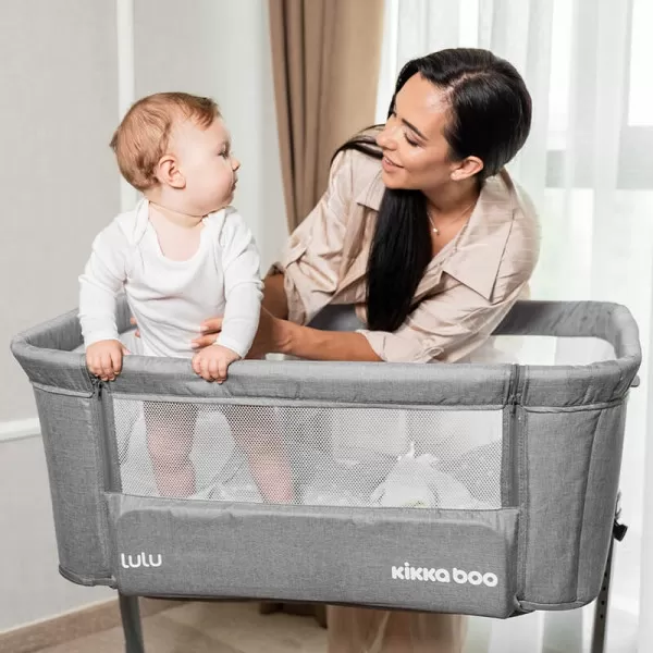 Kolevka za bebe Lulu svetlo siva 