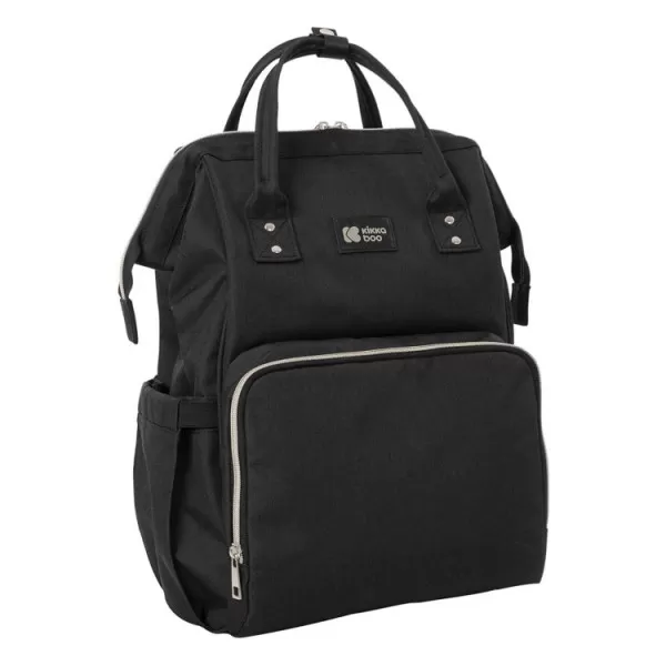 Torba za mame Kikka Boo Sienna Black/Silver 