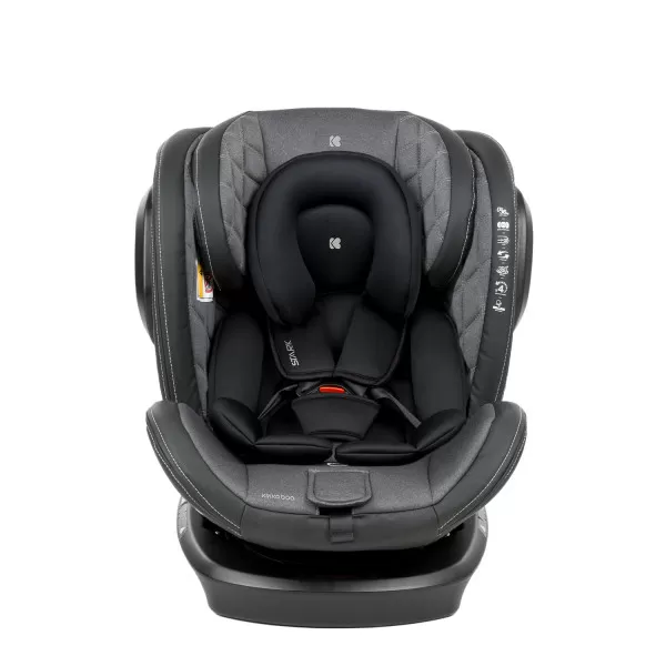 Auto sedište Stark ISOFIX tamno sivo 