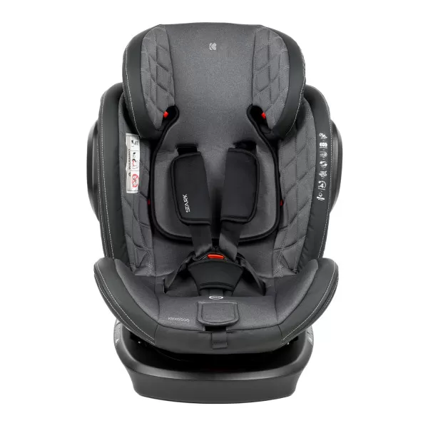 Auto sedište Stark ISOFIX tamno sivo 