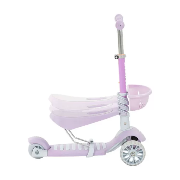 Trotinet Bonbon 4u1 lila - do 50kg 