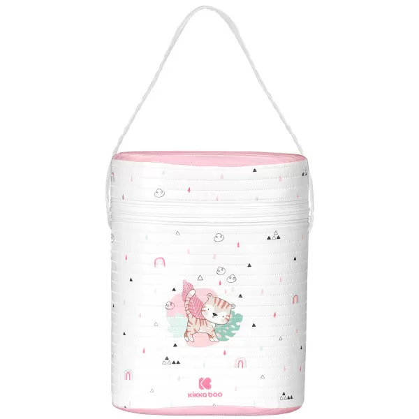 Kikka Boo termos za dve flašice Savanna Pink 