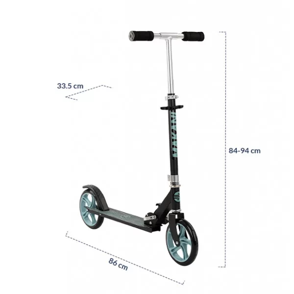 Trotinet Sigma sivi - do 100kg 