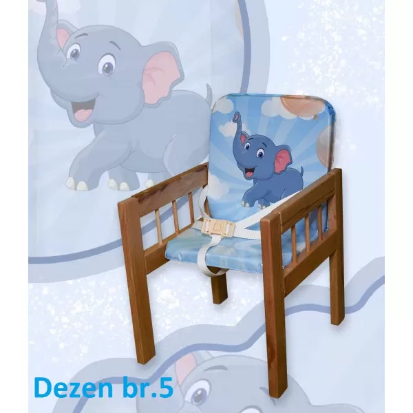 Drvena hranilica 2u1 sa stolom 