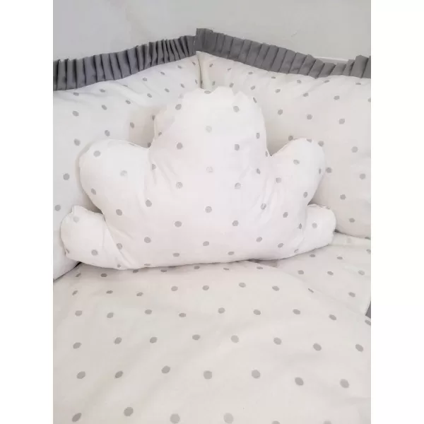Posteljina Grey Dots 