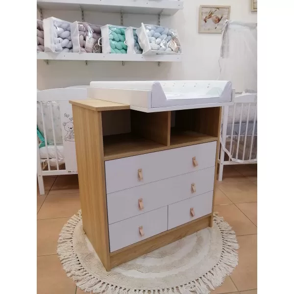Komoda za bebe sa dodatkom 