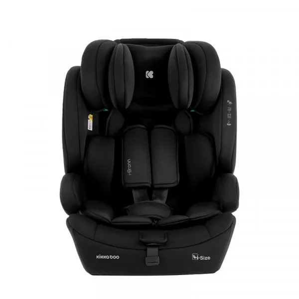Kikka Boo i-Bronn76-150cm i-Size Black ISOFIX 