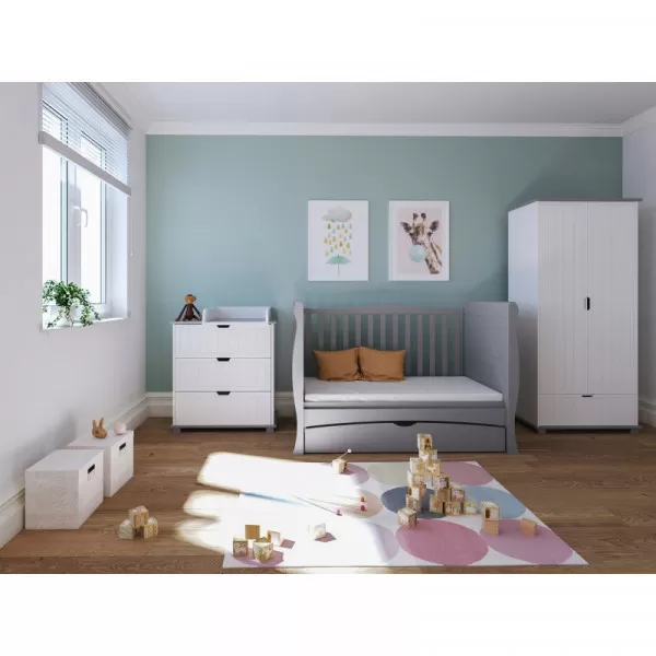 Krevetić Mason 140x70cm grey 