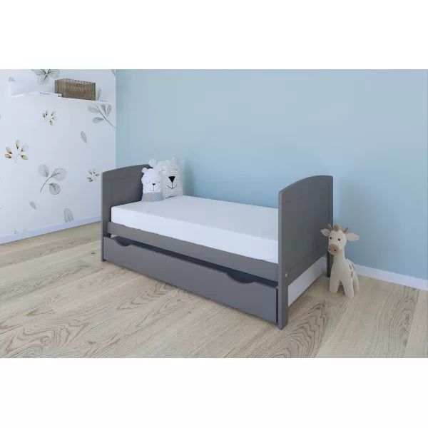 Krevetić Philip 140x70cm grey 