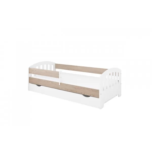 Dečiji krevet Classic White/Dab 