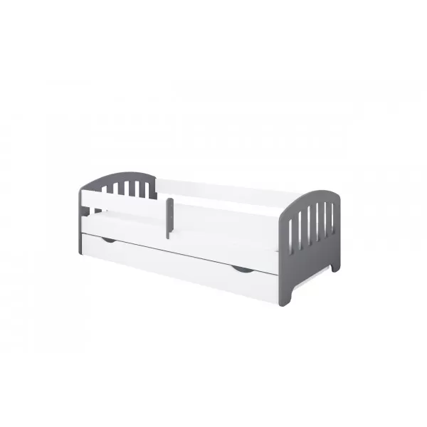 Dečiji krevet Classic Grey/White 