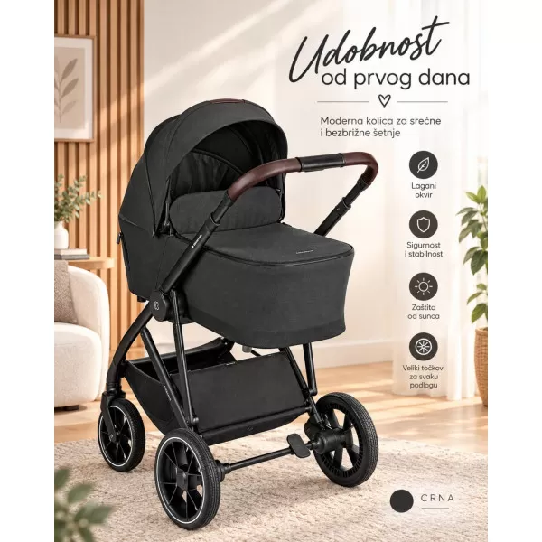 Kikka Boo Chiara Premium Black 3u1 