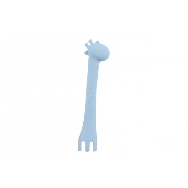 Kikka Boo silikonska kašika Giraffe Blue 