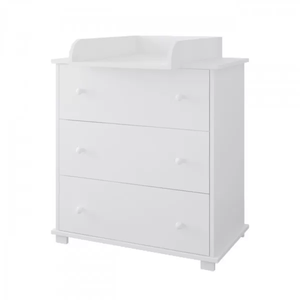 Komoda za bebe Classic White 