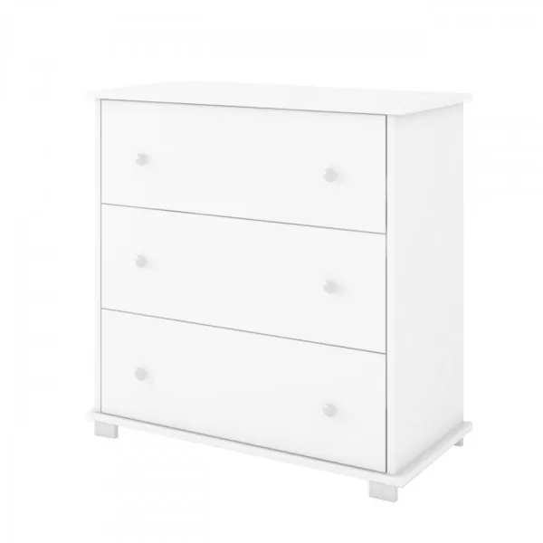 Komoda za bebe Classic White 