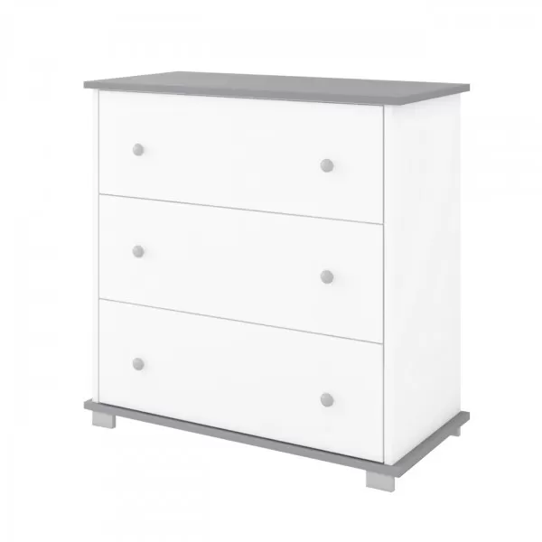 Komoda za bebe Classic Grey 