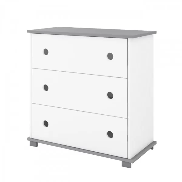 Komoda za bebe Krug – Grey 