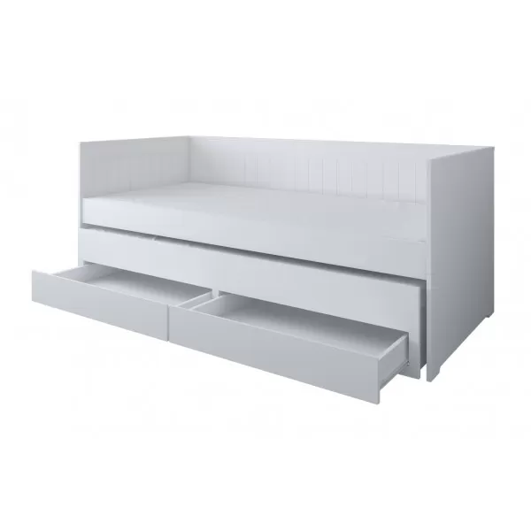 Krevet HOMNES 200x90cm sa fiokom i fiokom za spavanje 