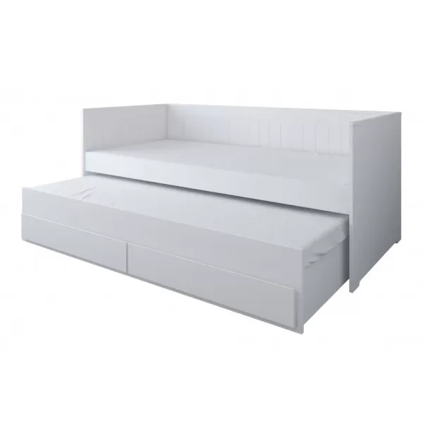 Krevet HOMNES 200x90cm sa fiokom i fiokom za spavanje 