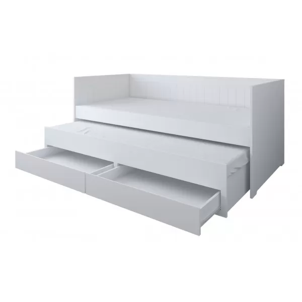 Krevet HOMNES 200x90cm sa fiokom i fiokom za spavanje 