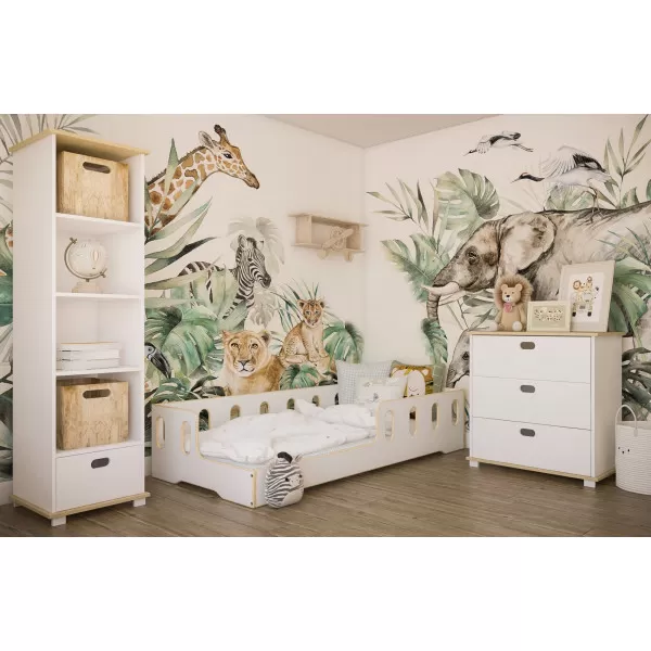 Krevet Noe White/Natur 