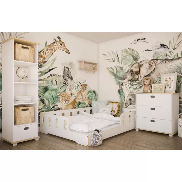 Krevet Noe White/Natur 