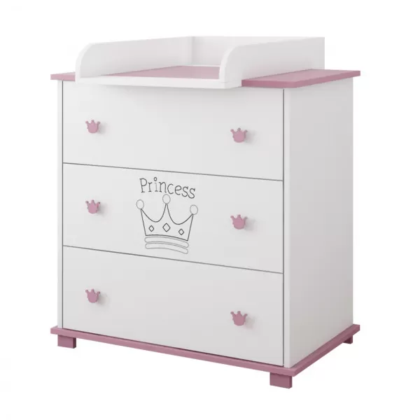 Komoda za bebe – Pink Princess 