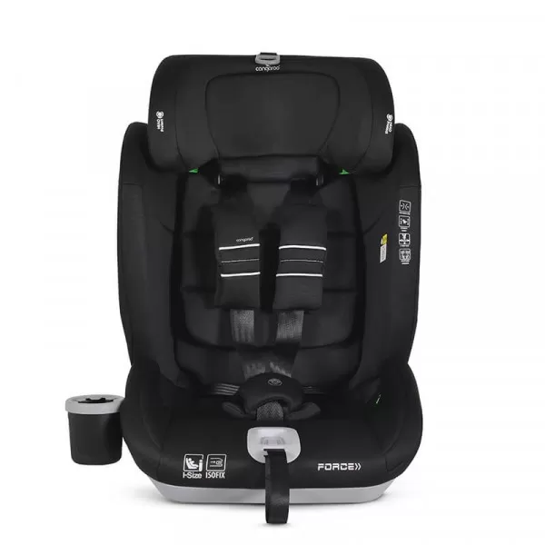 Moni Force Isofix i-Size auto sedište 76-150cm Black 