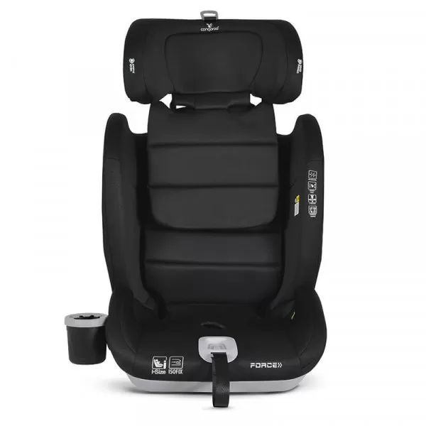 Moni Force Isofix i-Size auto sedište 76-150cm Black 