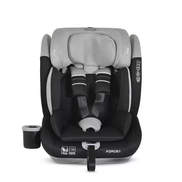 Moni Force Isofix i-Size auto sedište 76-150cm Grey 