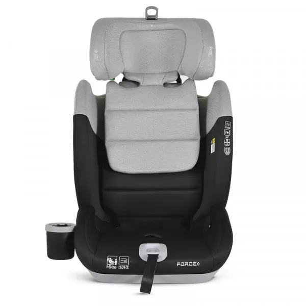 Moni Force Isofix i-Size auto sedište 76-150cm Grey 