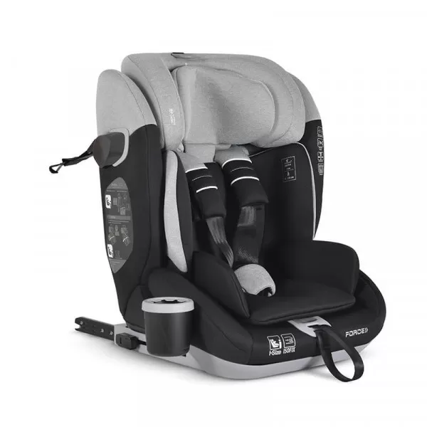 Moni Force Isofix i-Size auto sedište 76-150cm Grey 