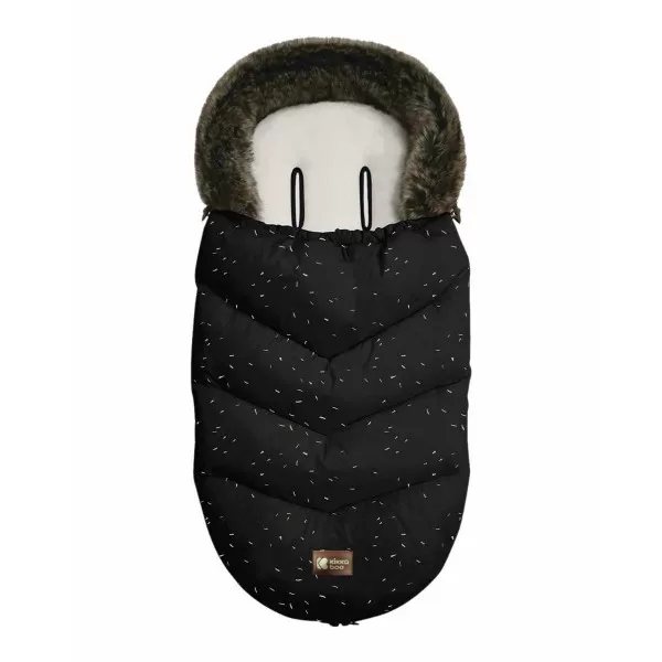 Zimska navlaka Luxury Fur Crna 