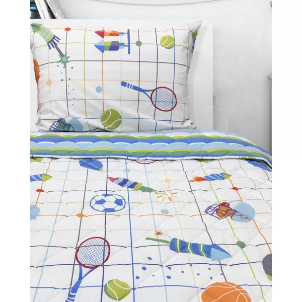 Štep deka Playground 140x200cm 