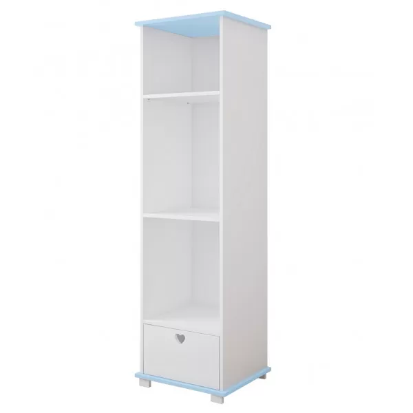 Polica za knjige Srce Blue 