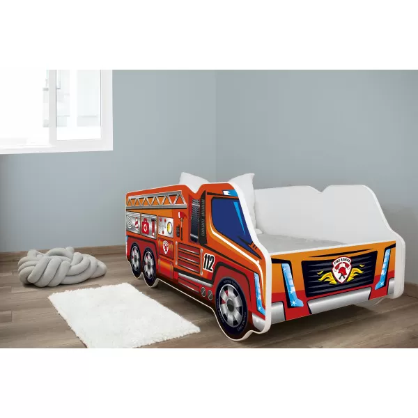 Krevet Fire Truck 140x70cm 