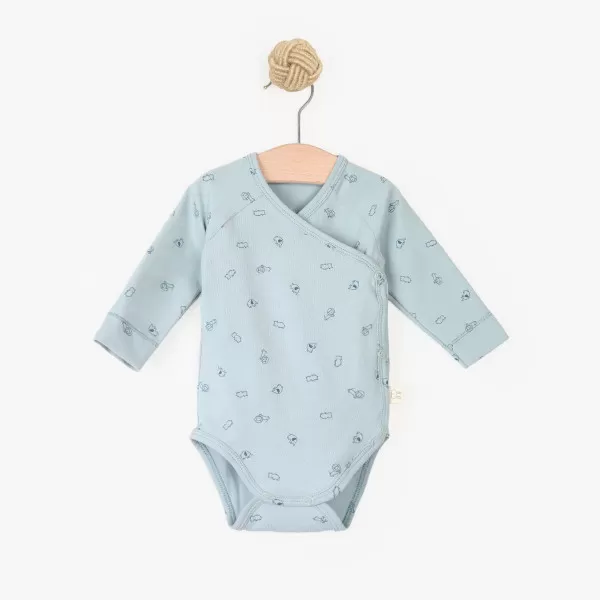 Bodi na preklop Organic 