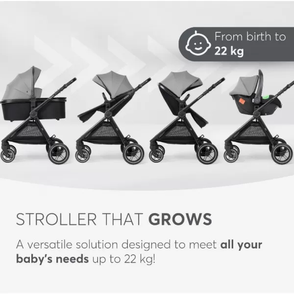 Kikka Boo Ava Grey 3u1 