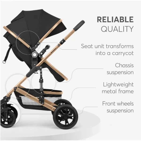 Kikka Boo Amaia Premium 3u1- Black 