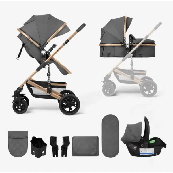 Kikka Boo Amaia Premium 3u1- Dark Grey 