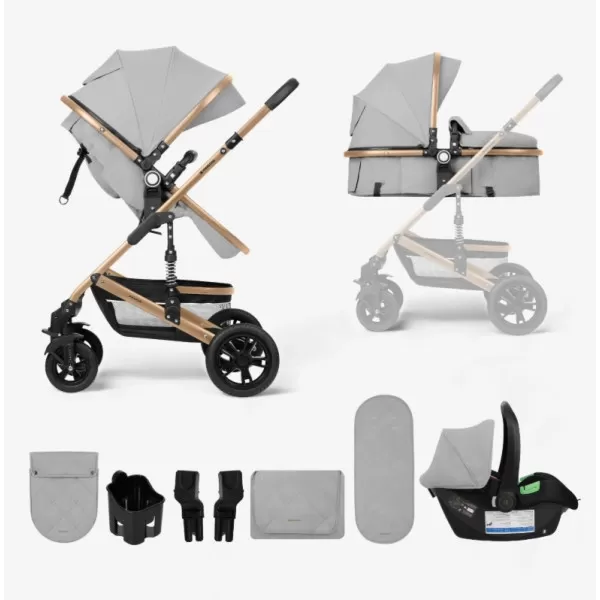 Kikka Boo Amaia Premium 3u1- Light Grey 
