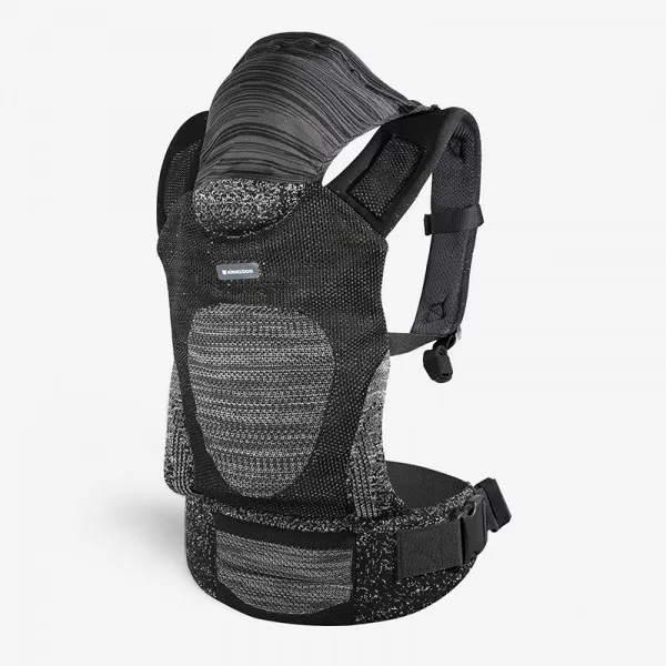 Kikka Boo Kengur nosiljka Hoody Fly Knit Black 