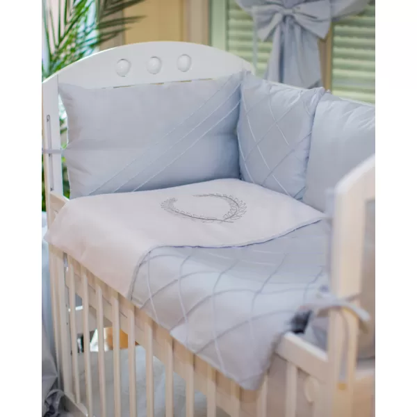 Posteljina Saten Blue 