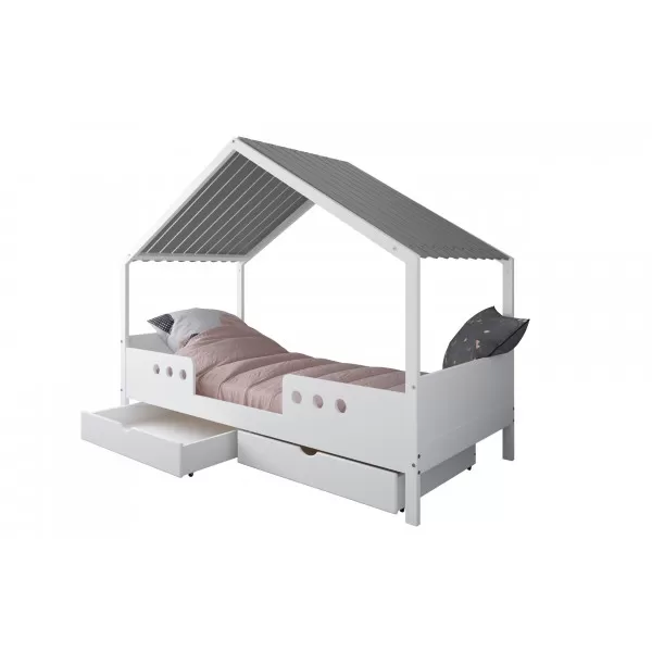 Krevet Bela Home 200x90cm sa krovom 