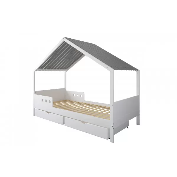 Krevet Bela Home 200x90cm sa krovom 